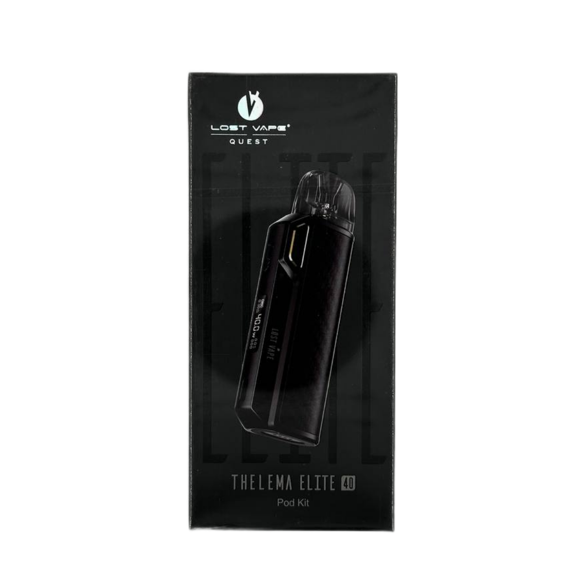 Thelema Elite 40 Pod Kit Black Carbon