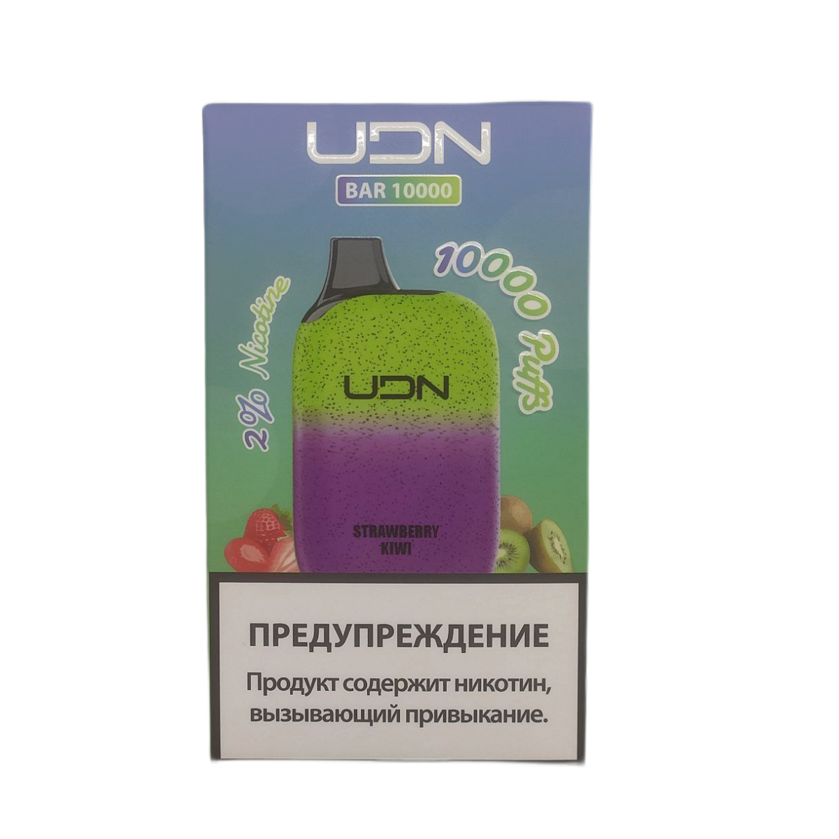 UDN BAR 10000 Клубника киви 2%