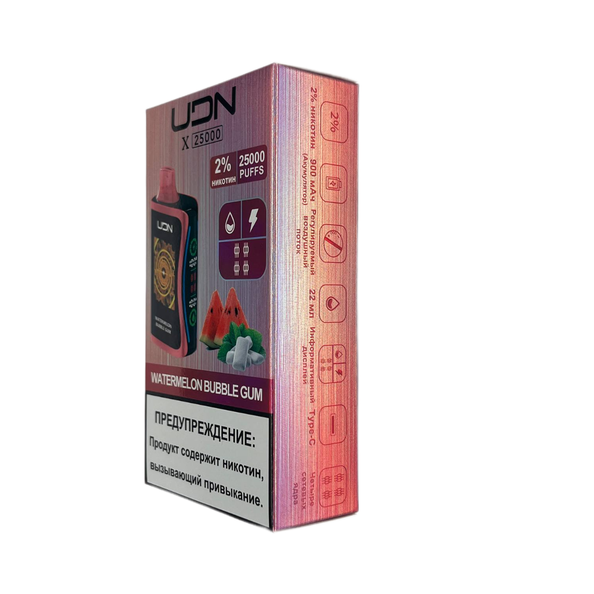 UDN X 25000 Яблоко клубника лимон 2%