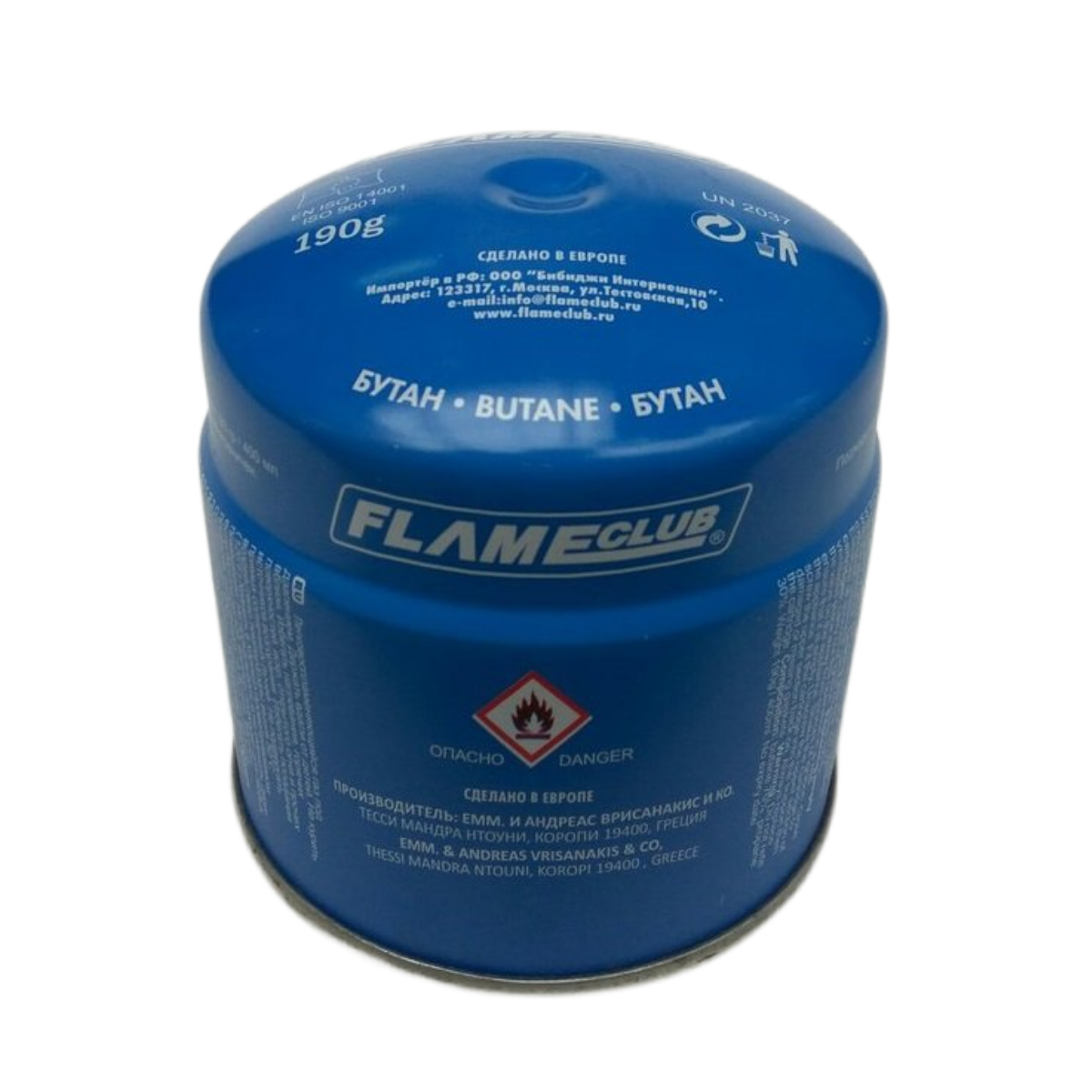 Газ FLAM Club Картридж