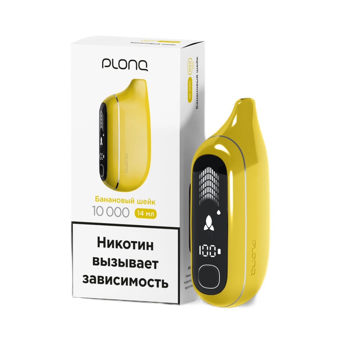 PLONQ MAX PRO 10000 Банановый шейк 2%