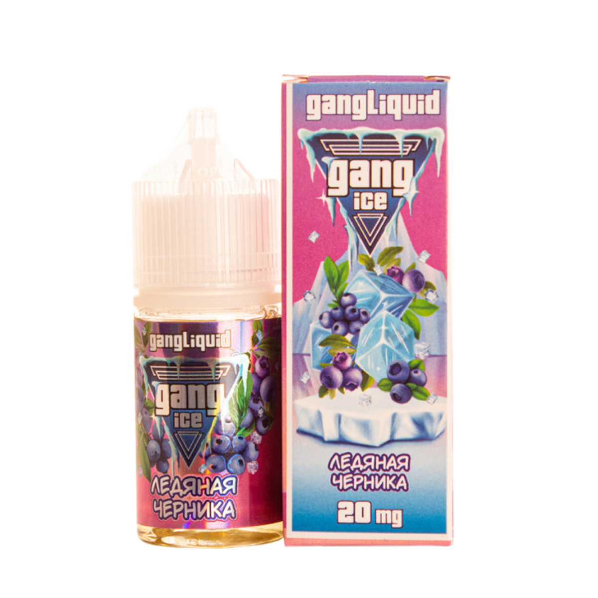 GANG ICE Ледяная черника 30мл 2%