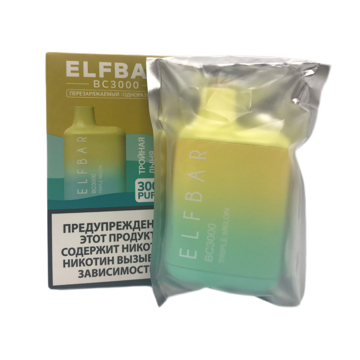 ELFBAR 3000 Тройная дыня 2%