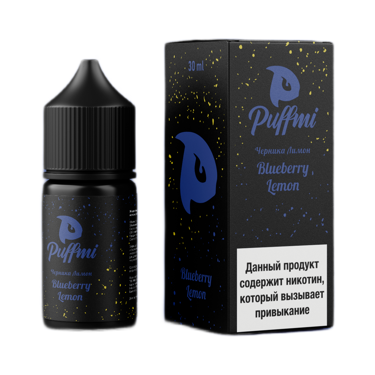 PUFFMI Черника лимон 30мл.20мг.