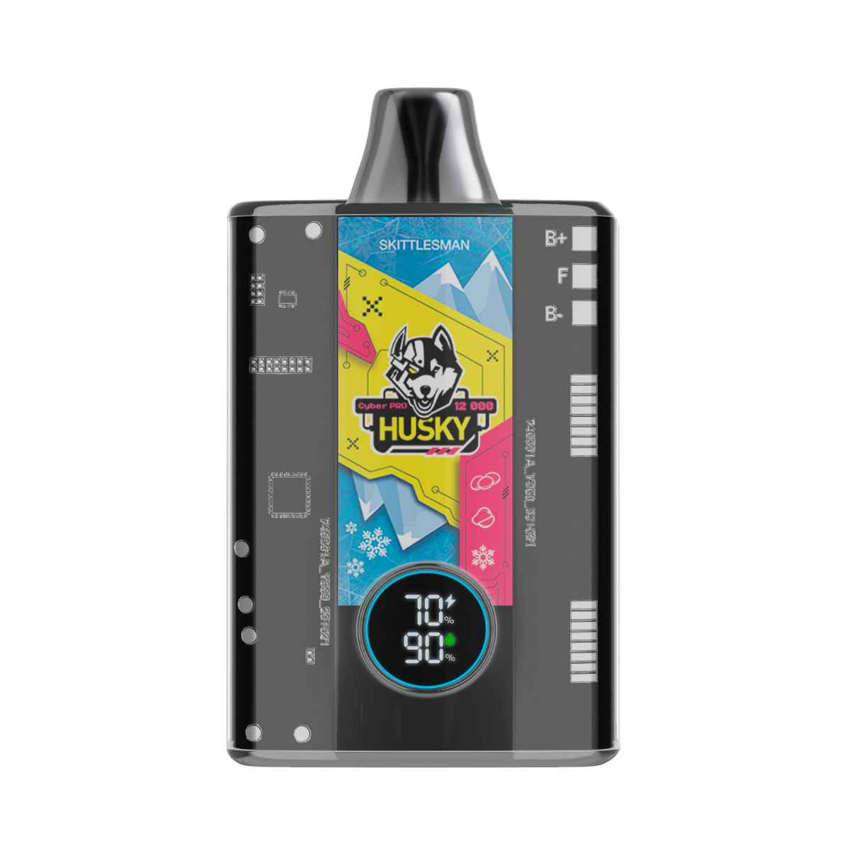 HUSKY CYBER PRO 12000 Скиттлз манго лед 2%