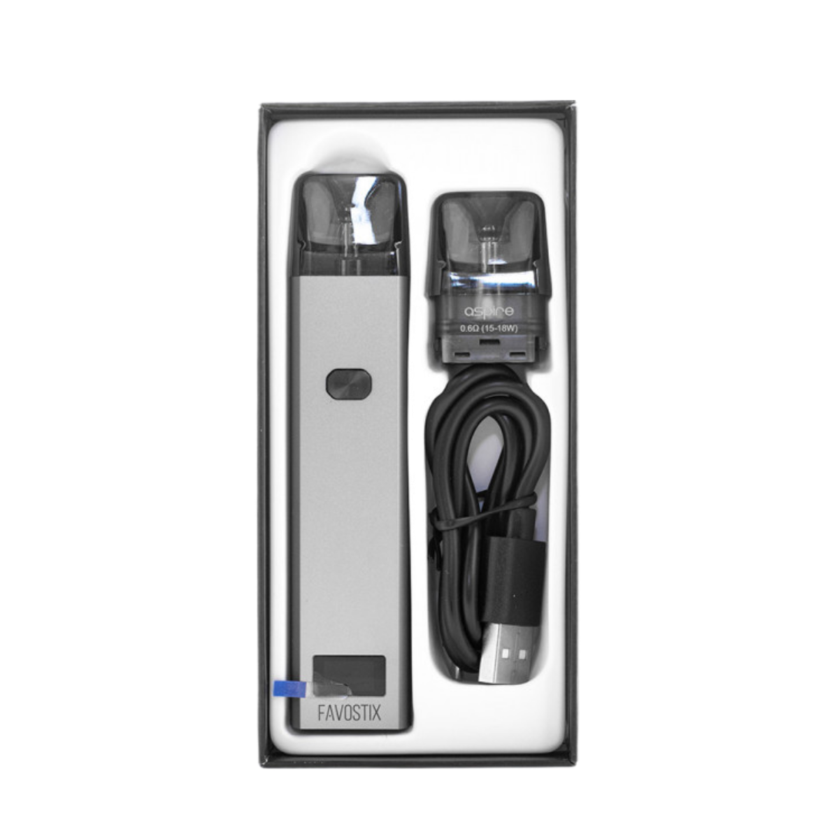 BRUSKO FAVOSTIX 1000mAh Серый