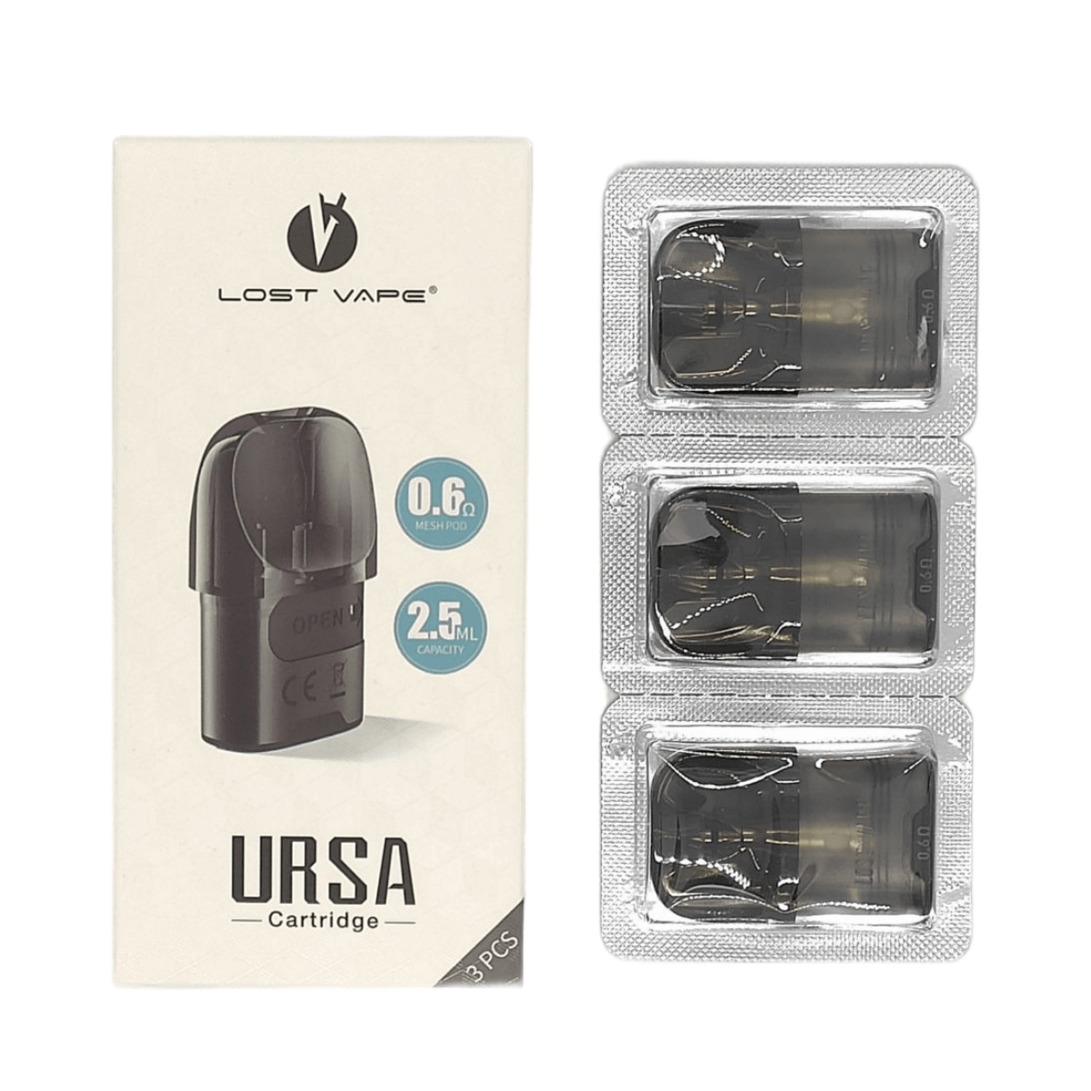 Lost Vape Ursa Nano Pod 0.6 ohm LSVP 65 ВPOD (2шт)