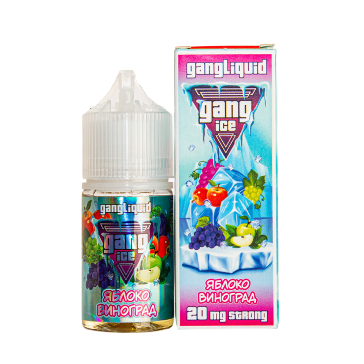 GANG ICE Strong Яблоко виноград 30мл 2%