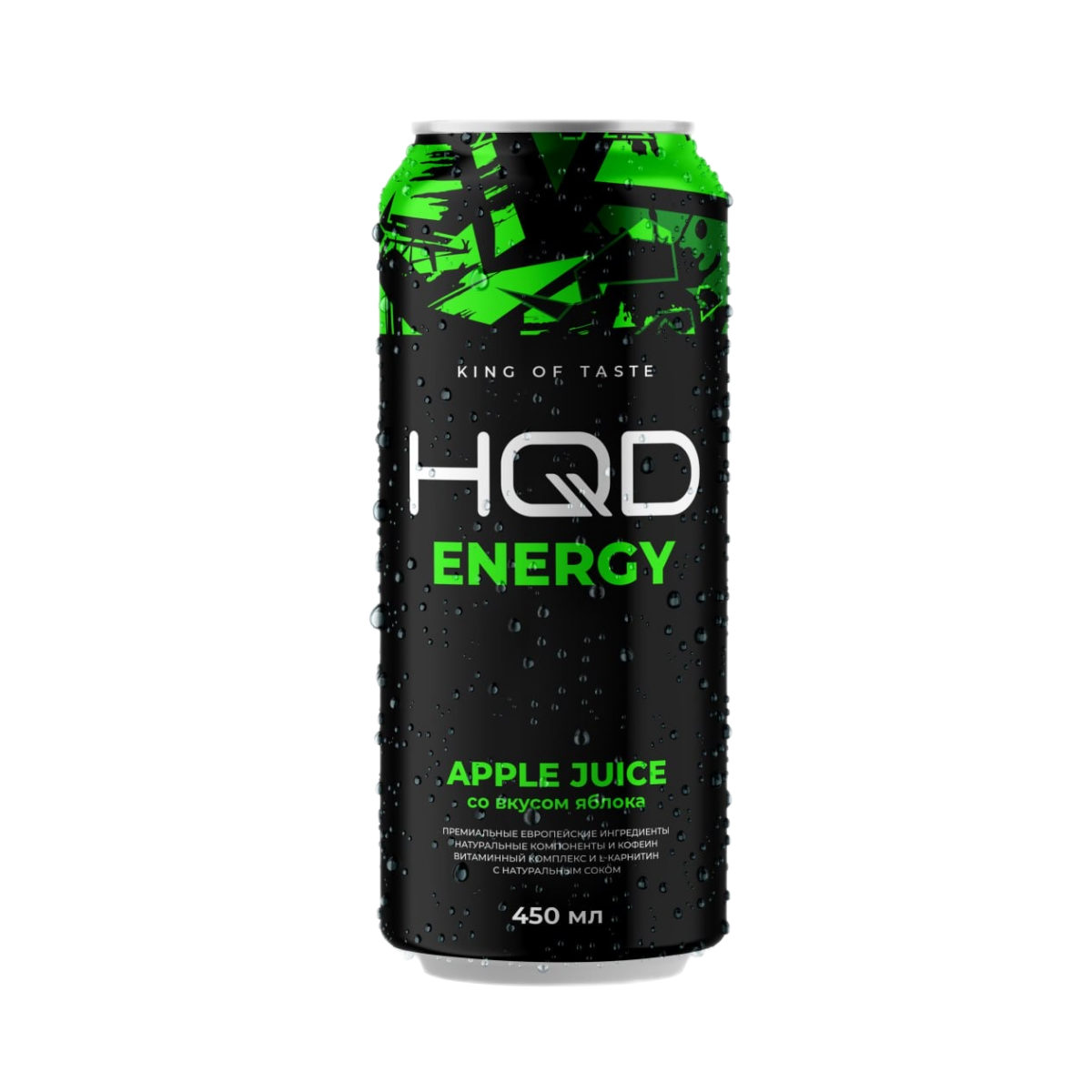 Напиток HQD Energy Apple Juice / Эпл джус (0,45 л)