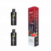 HQD LUX POD Картридж Арбуз 2% (уп. 2 шт)