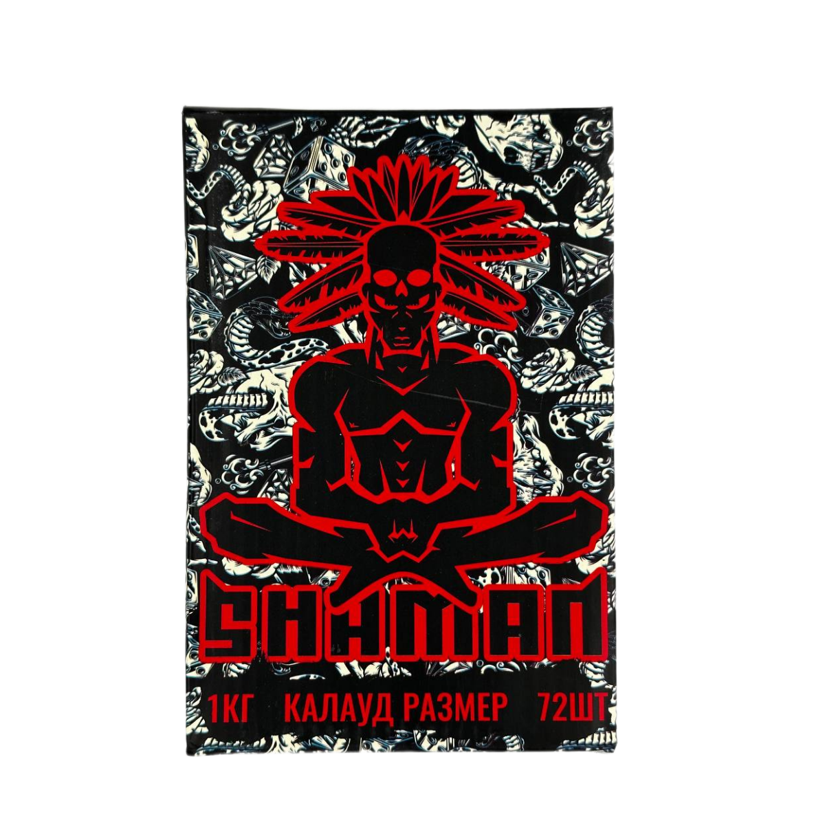 Уголь Shaman Kaloud 1 кг (72шт)