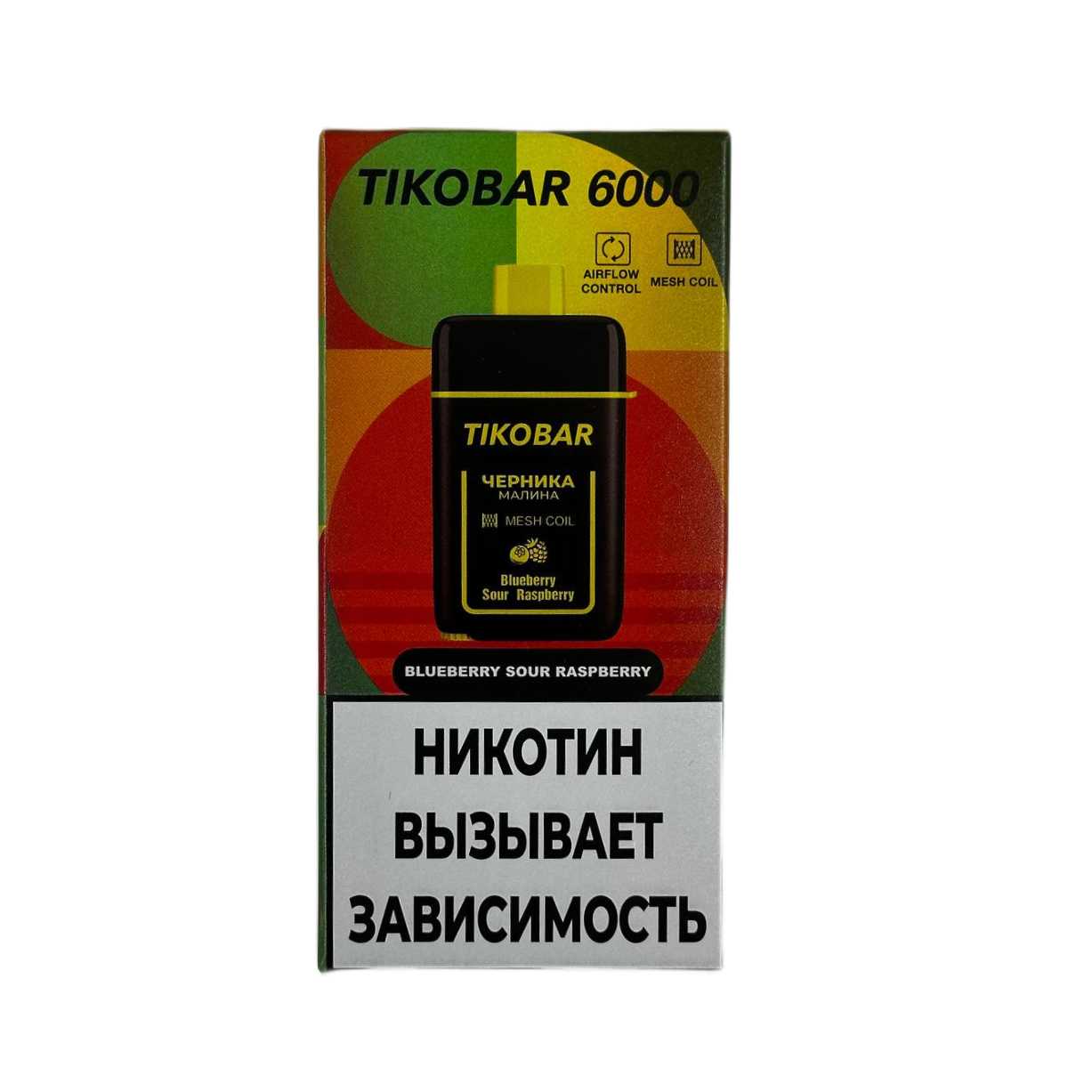 TIKOBAR 6000 Черника малина 2%