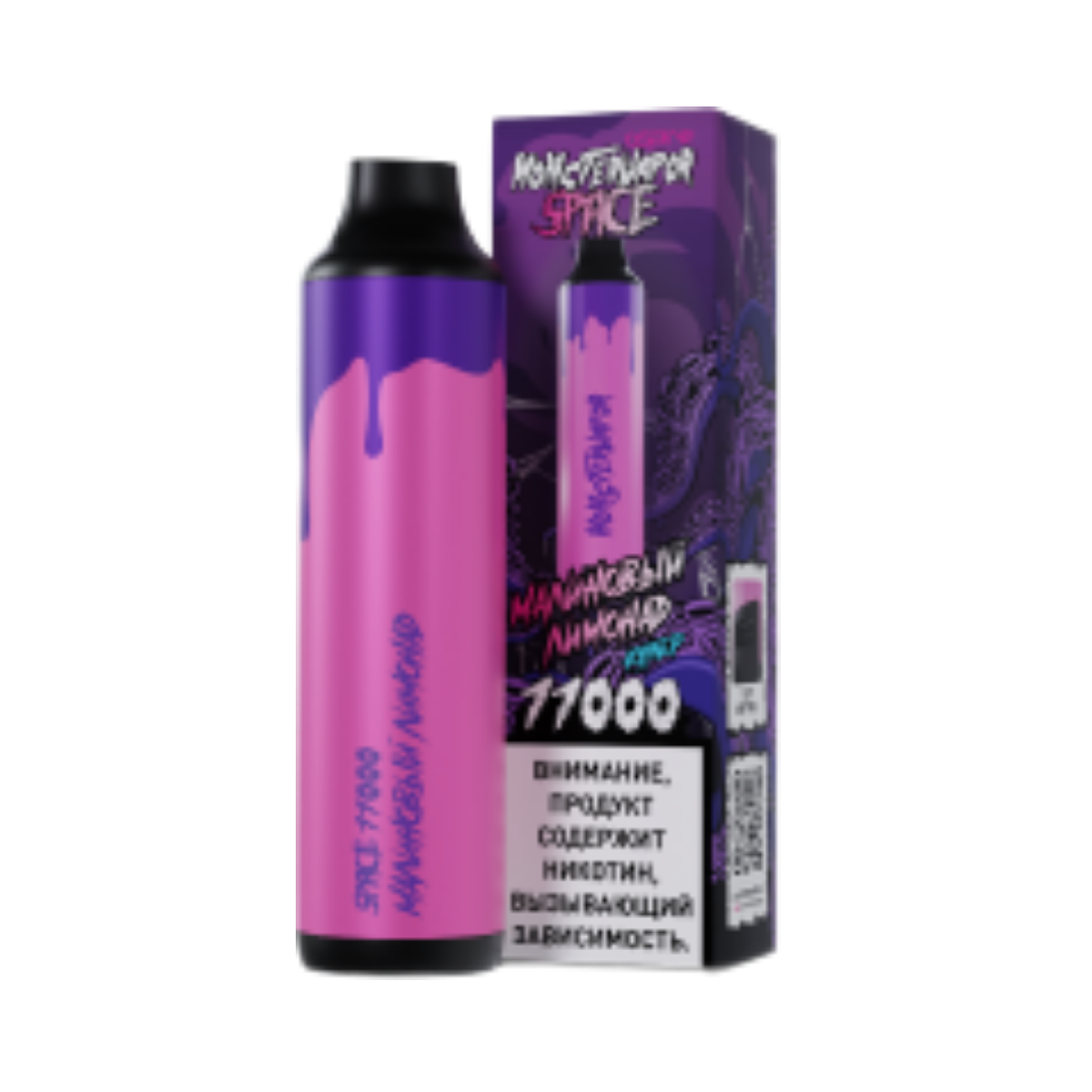 MONSTERVAPOR SPACE 11000 Малиновый лимонад 2%