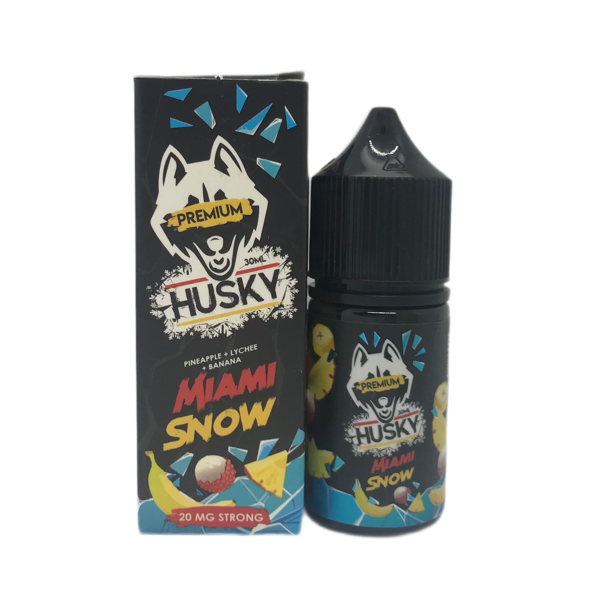 HUSKY Premium strong Ледяной ананас личи банан 30мл 2%