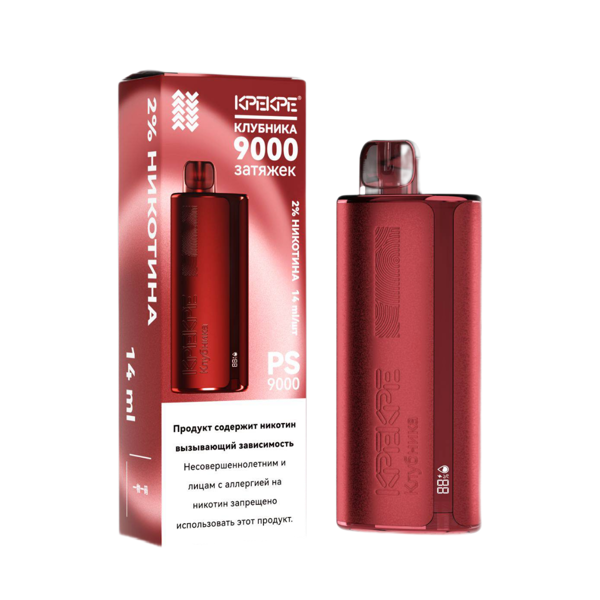 ATTACKER KPEKPE PS 9000 Клубника 2%