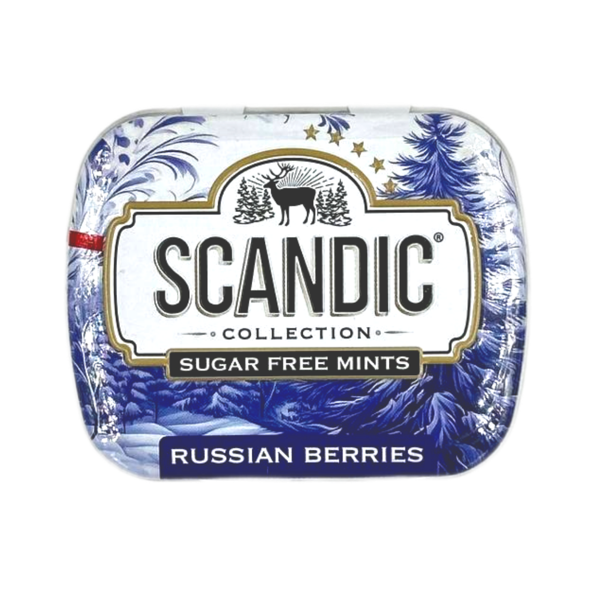 Конфеты SCANDIC Смородина базилик / Russian Berries б/сахара 14 гр