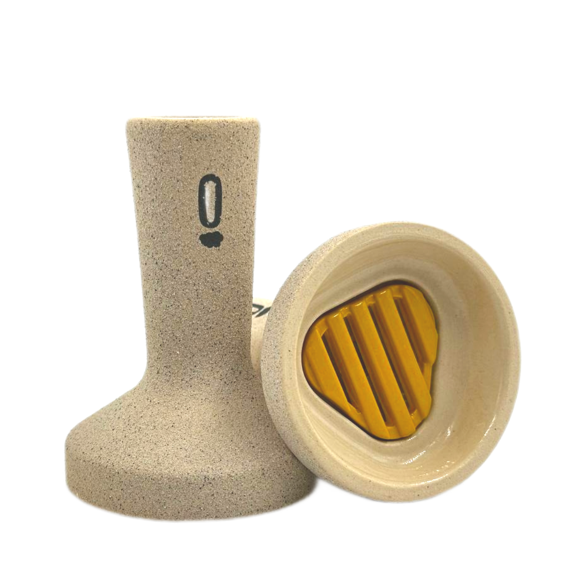 Кальянная чашка керамическая ОБЛАКО TRIO Line Basic желтый