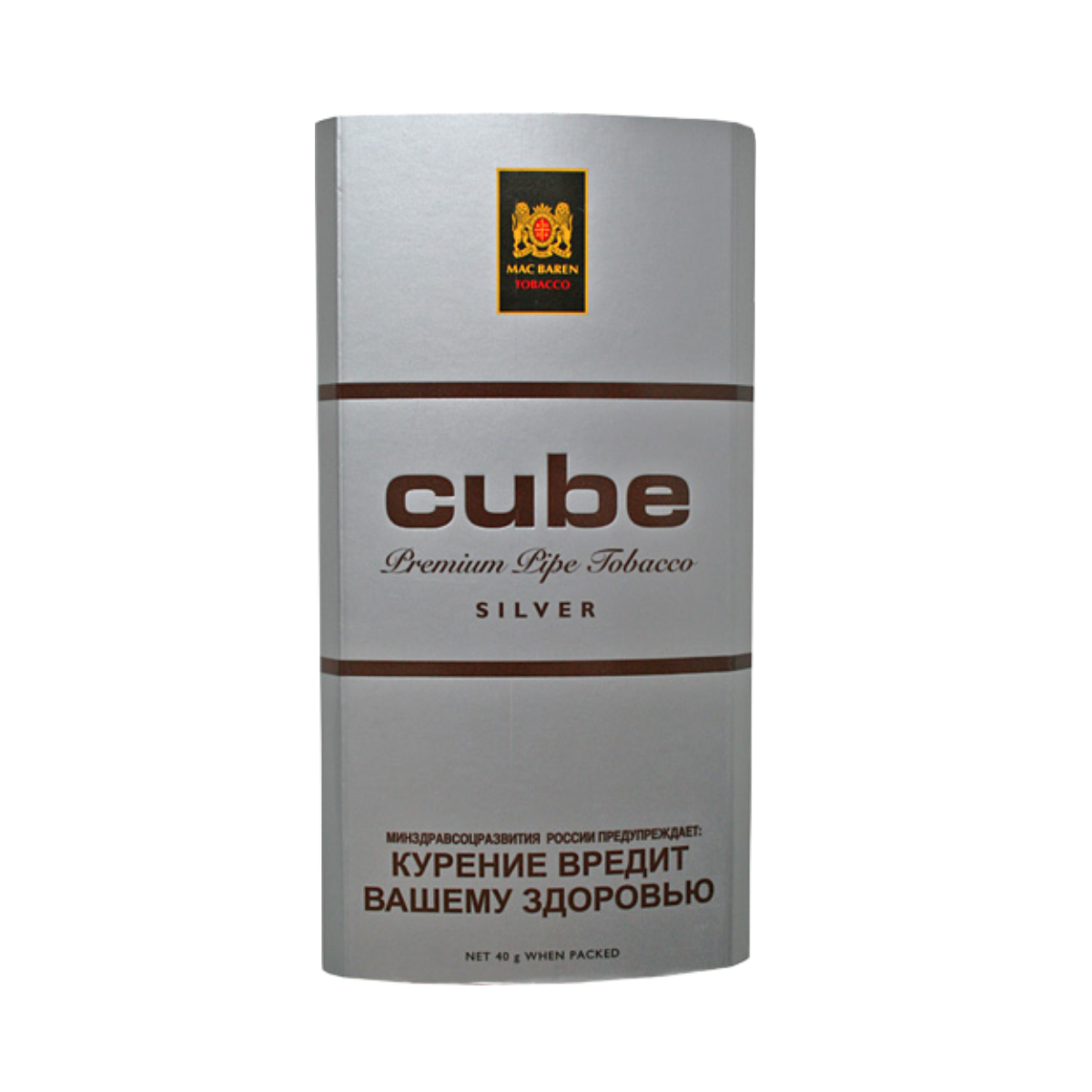 ТАБАК труб. M.B. CUBE SILVER 40гр.