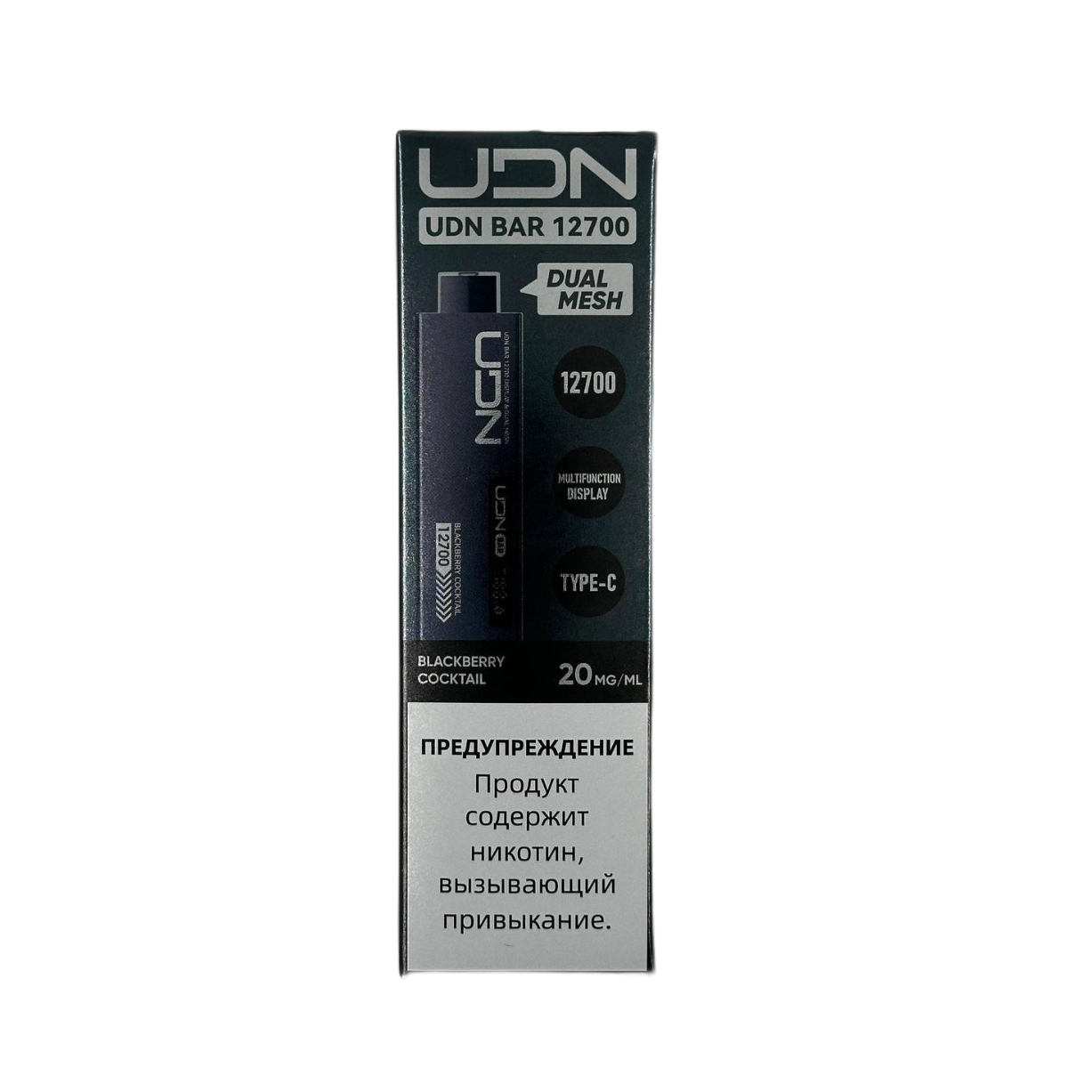 UDN BAR 12700 Ежевичный коктейль 2%