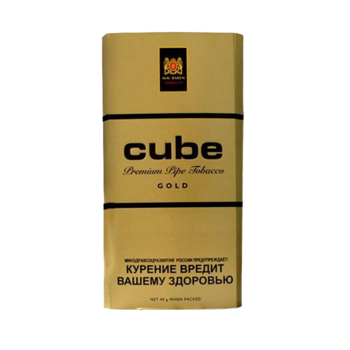 ТАБАК труб. M.B. CUBE GOLD 40гр.