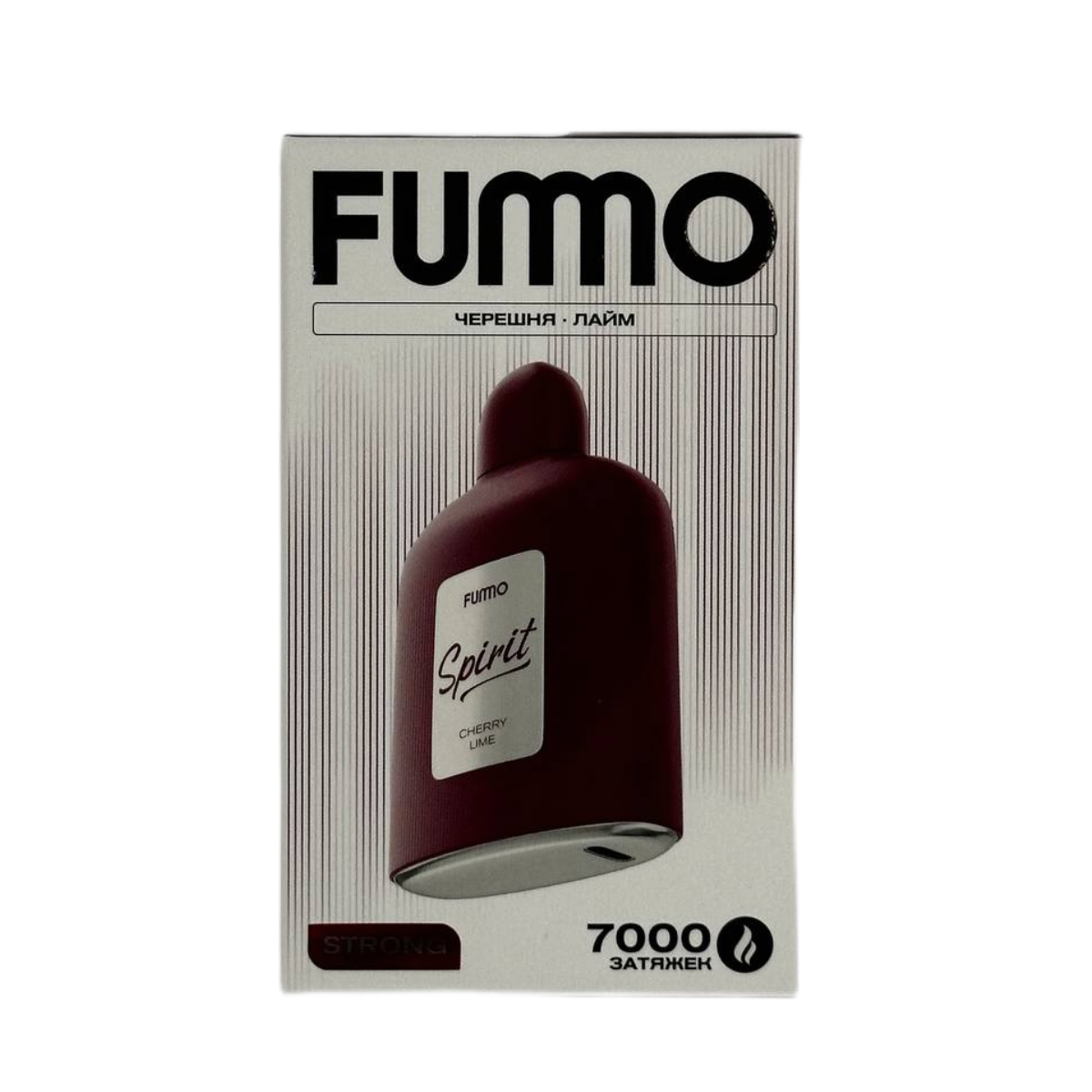 FUMMO SPIRIT 7000 Strong Черешня лайм  2%