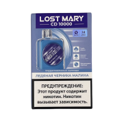 Картридж LOST MARY CD 10000 Ледяная черника малина 2%