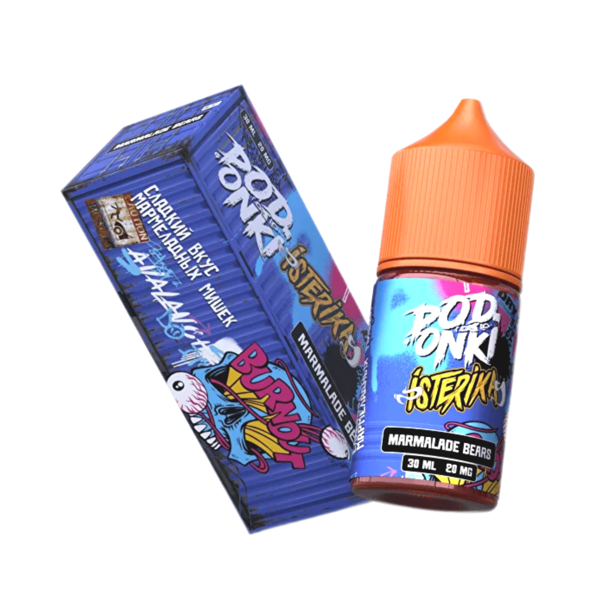 POD ONKI iSTERiKA Мармеладные мишки 30мл. 2%