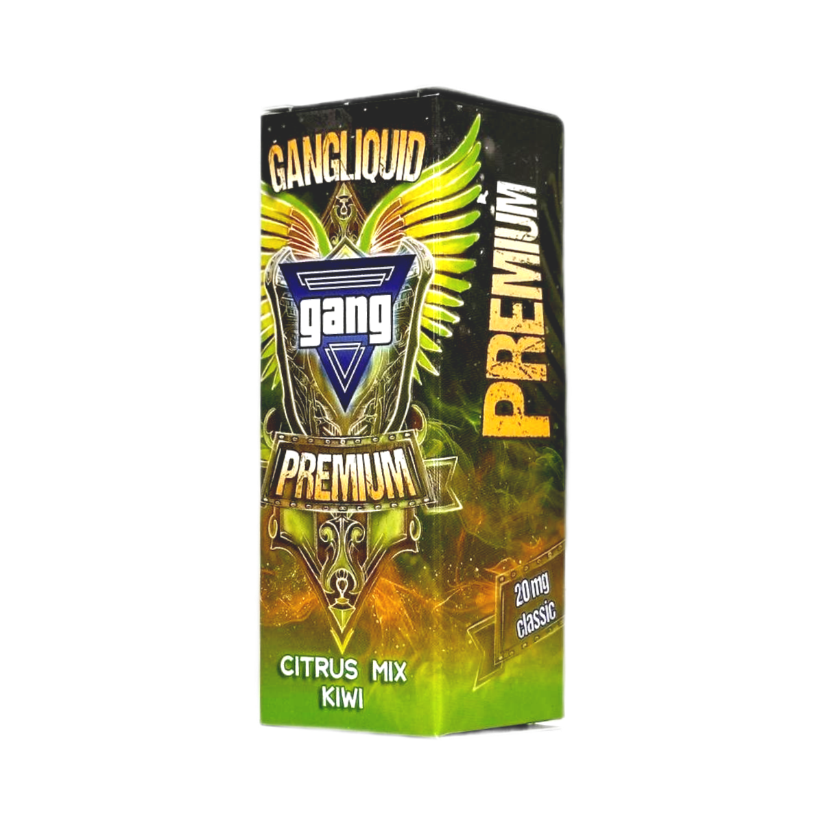 GANG Premium Цитрус микс с киви 30мл.20мг.