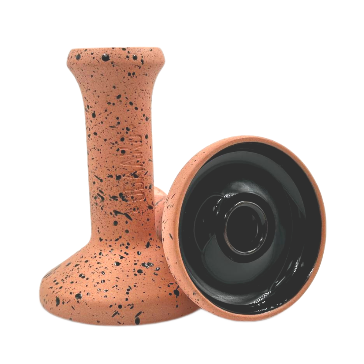 Кальянная чашка керамическая ОБЛАКО MONO Phunnel L розовый с черной