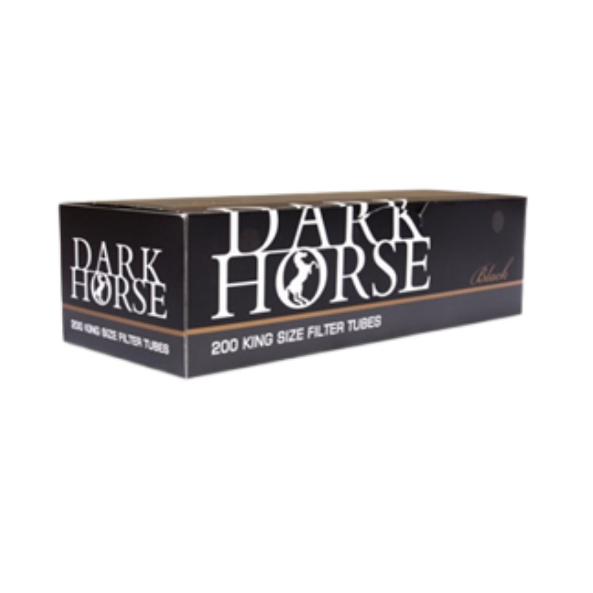 Гильза сигарет. DARK HORSE Black 200