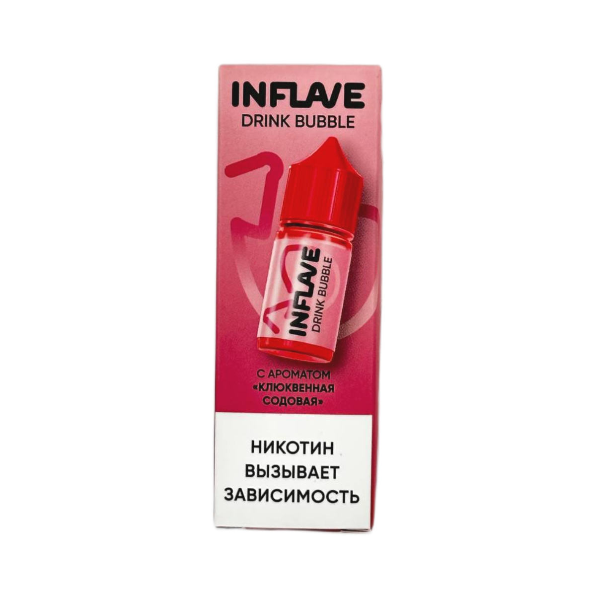 INFLAVE BUBBLE Клюквенная содовая 30мl. 2%