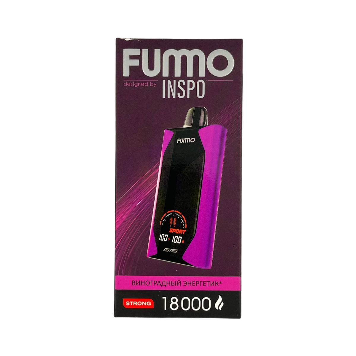 FUMMO GTS 18000 Виноградный энергетик 2%