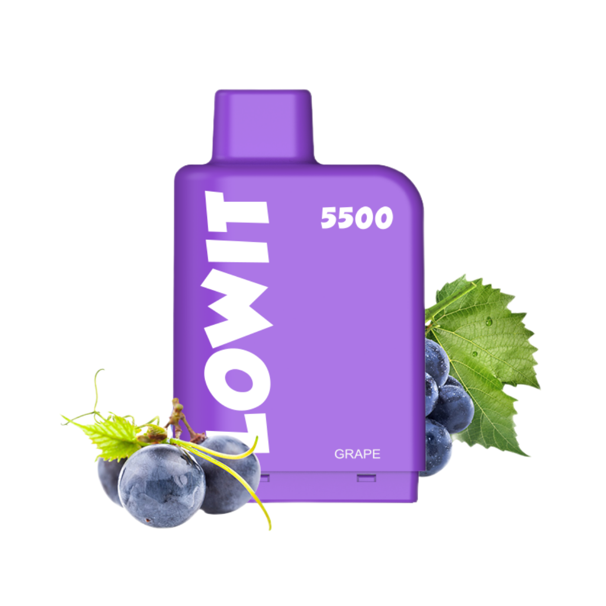 Картридж ELFBAR LOWIT 5500 Виноград 12мл 2%