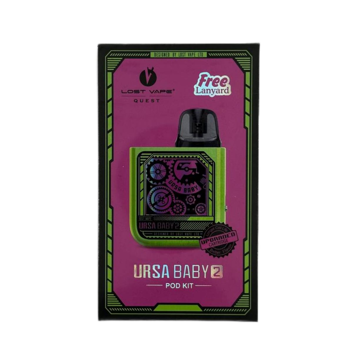 Lost Vape Ursa Baby 2 Pod Kit 900mAh Зеленый
