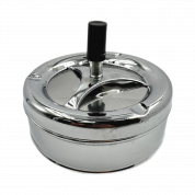 Пепельница TVC металл сталь /крутящий элемент D13см.