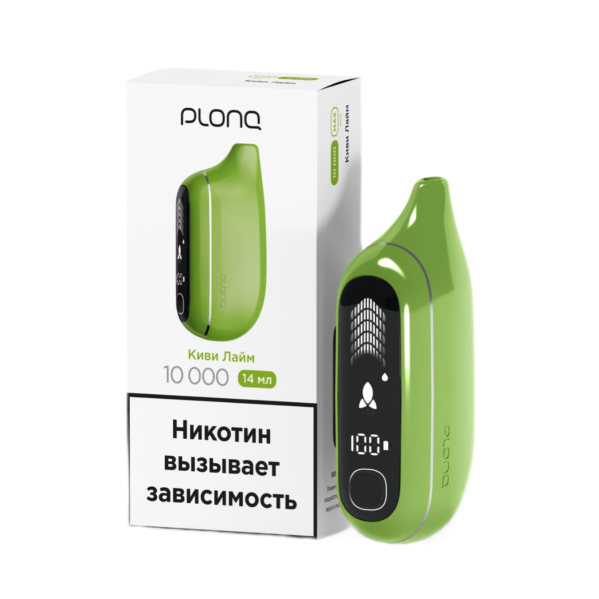 PLONQ MAX PRO 10000 Киви лайм 2%