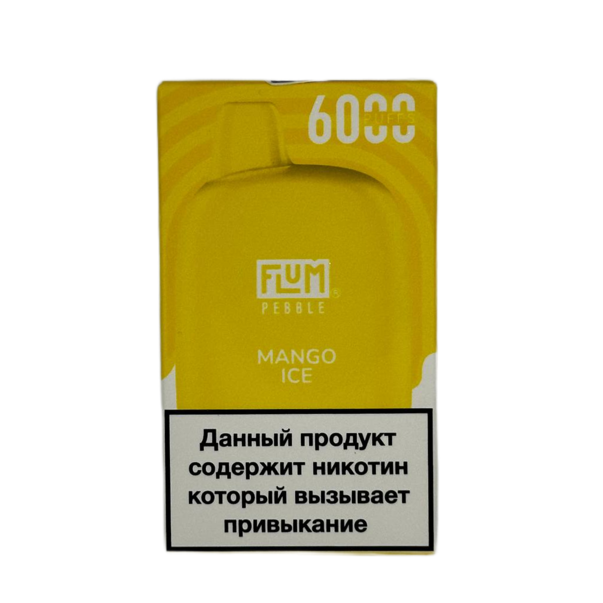FLUM Pebble 6000 Манго лед 2%