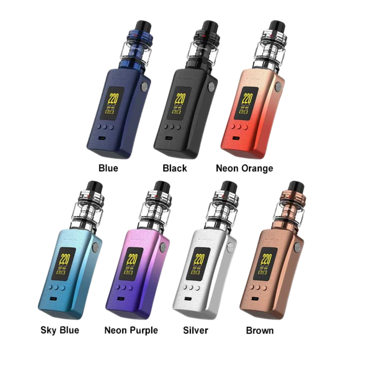 Vaporesso GEN 200 Kit Neon Orange VRR-0065 I