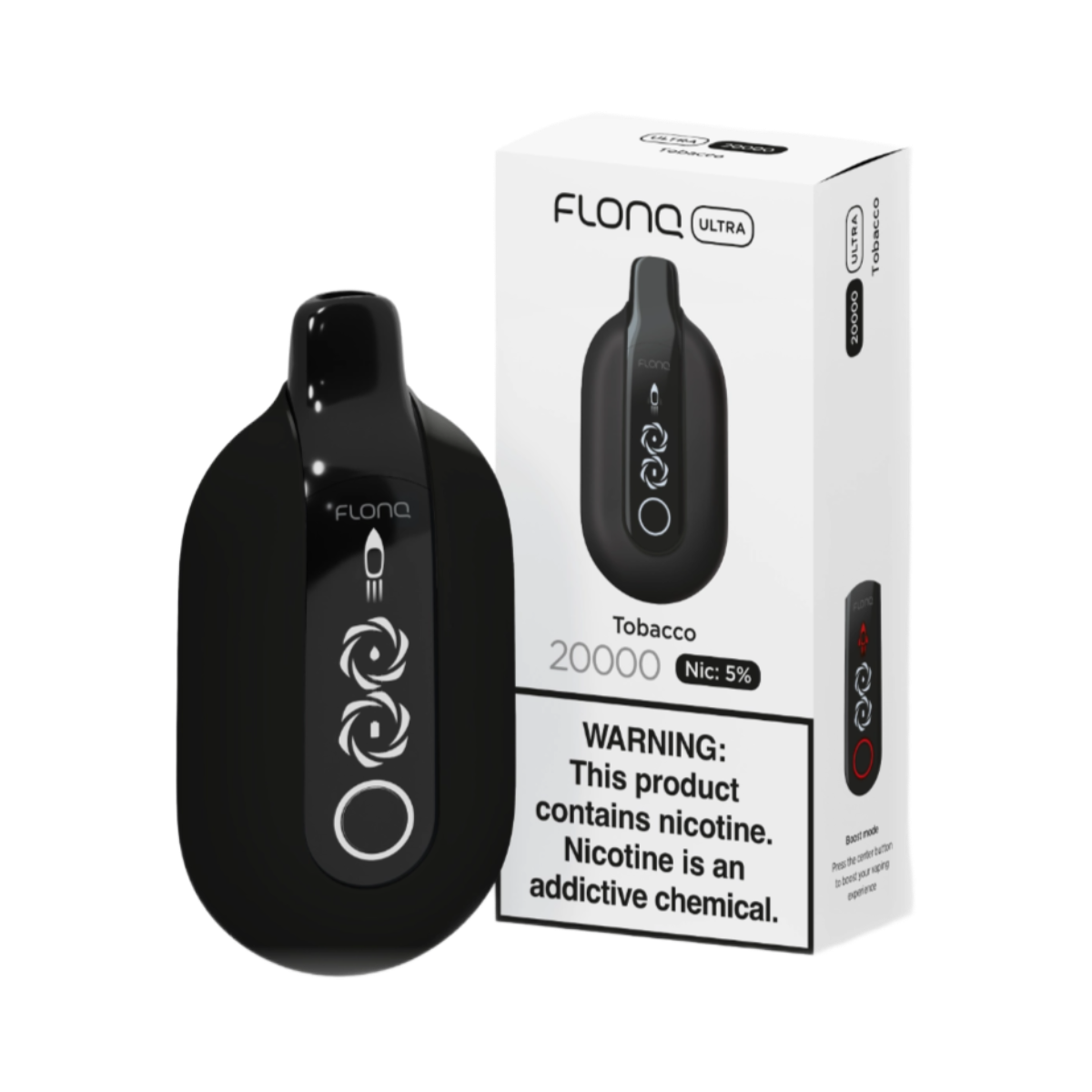 FLONQ Ultra 20000 Табак 2%