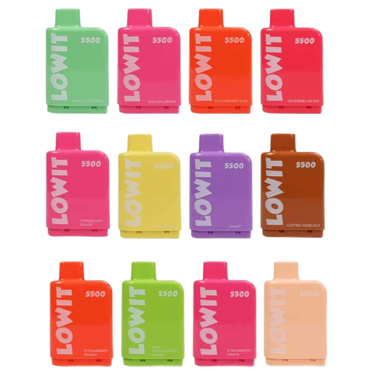 Картридж ELFBAR LOWIT 5500 Виноград 12мл 2%