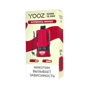 YOOZ HUNK V2 15000 Клубника лимон 2%