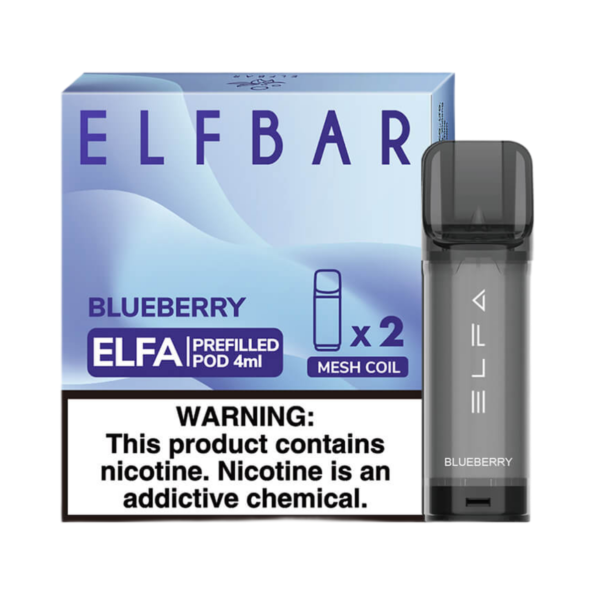 Картридж ELFBAR Черника 4мл х 2шт