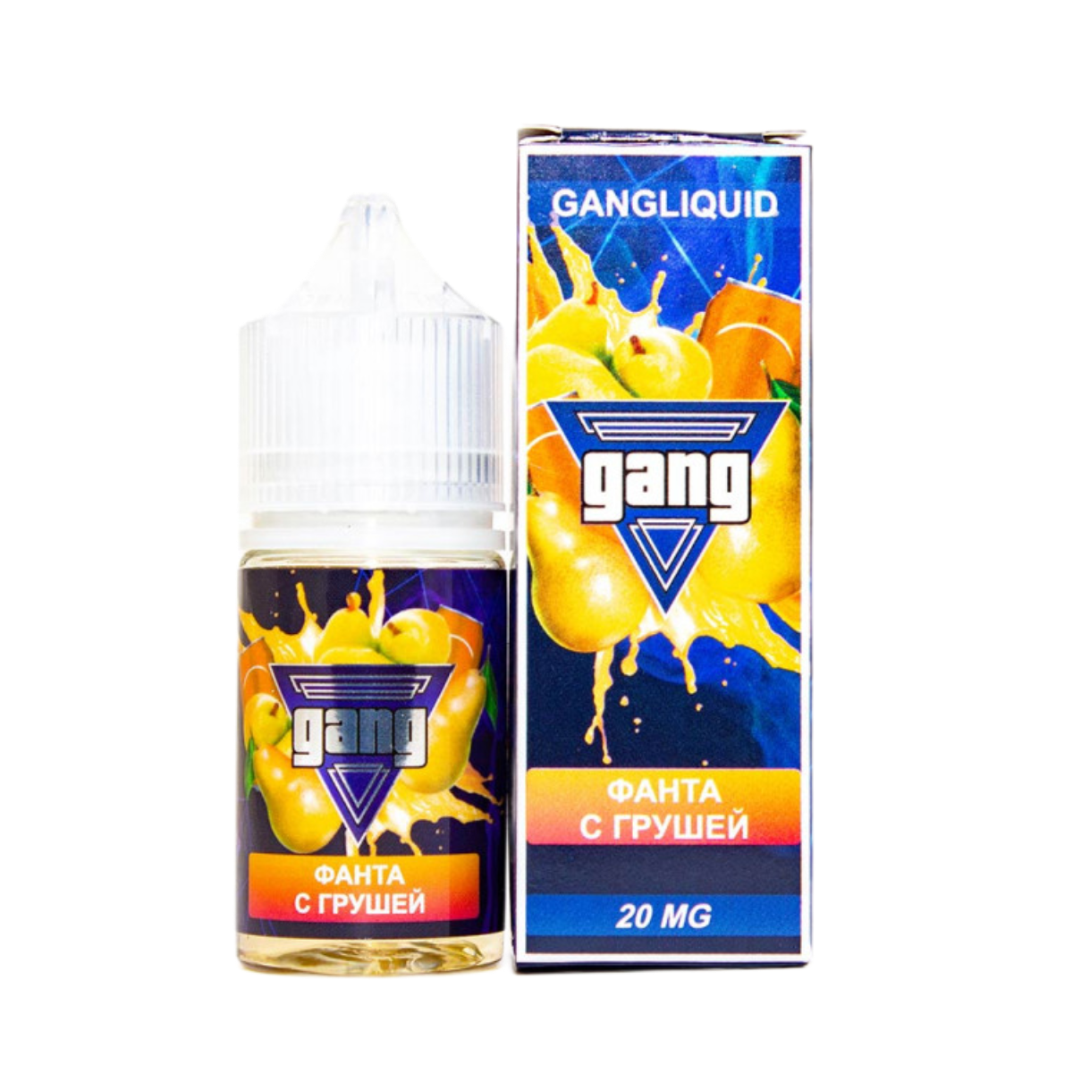 GANG Фанта груша 30мl. 20мг