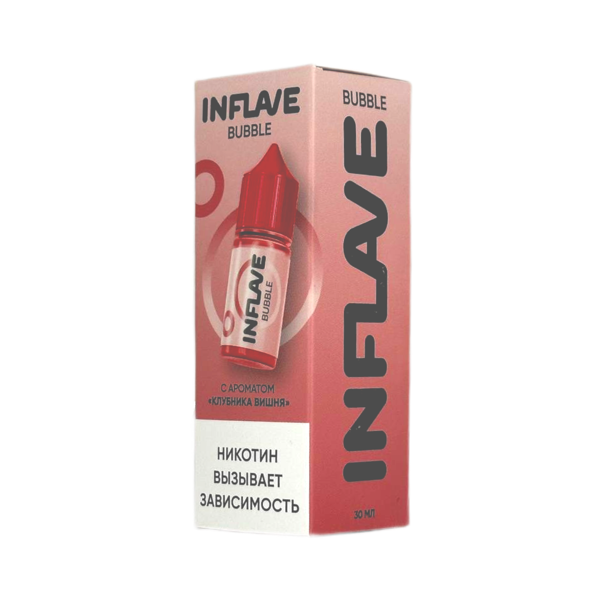 INFLAVE BUBBLE Клубника вишня 30мl. 2 %