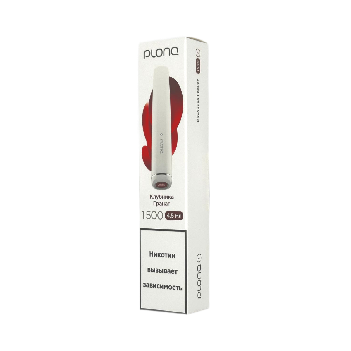 PLONQ PLUS 1500 Клубника гранат 2%