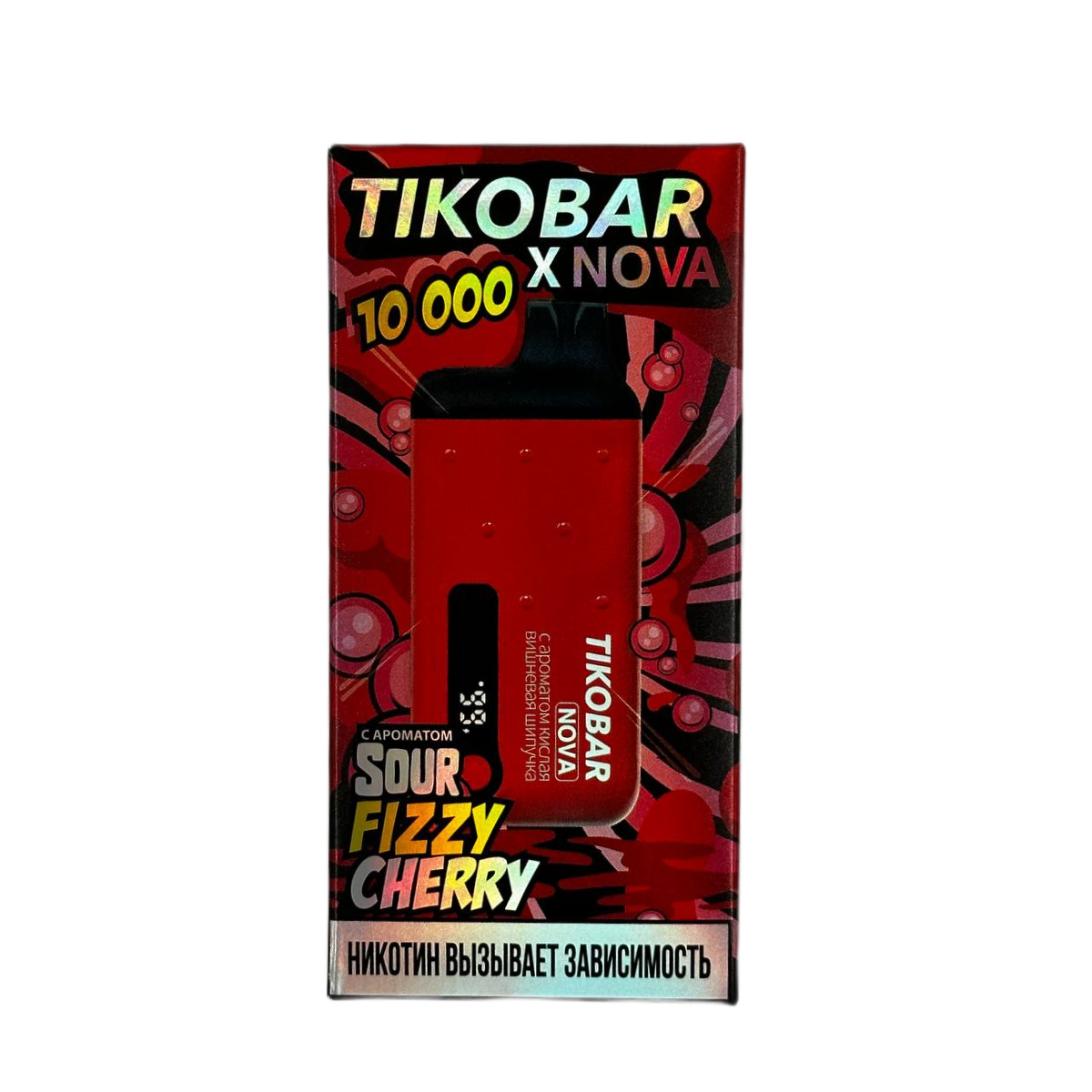 TIKOBAR 10000 NOVA Кислая вишневая шипучка 2%