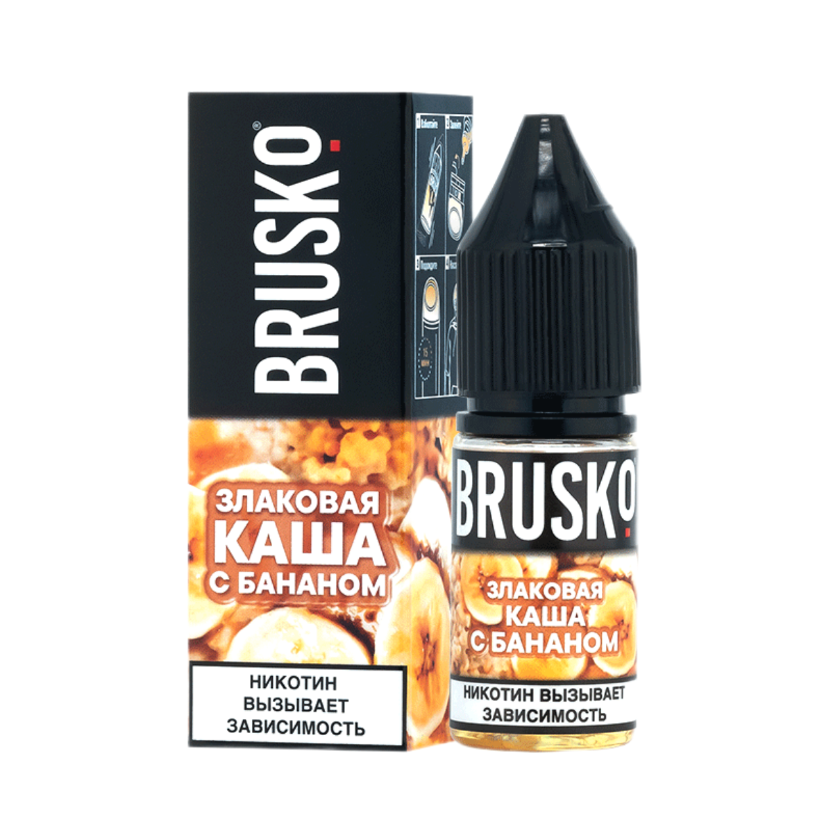 Brusko Salt Злаковая каша с бананом 10мл.20мг.