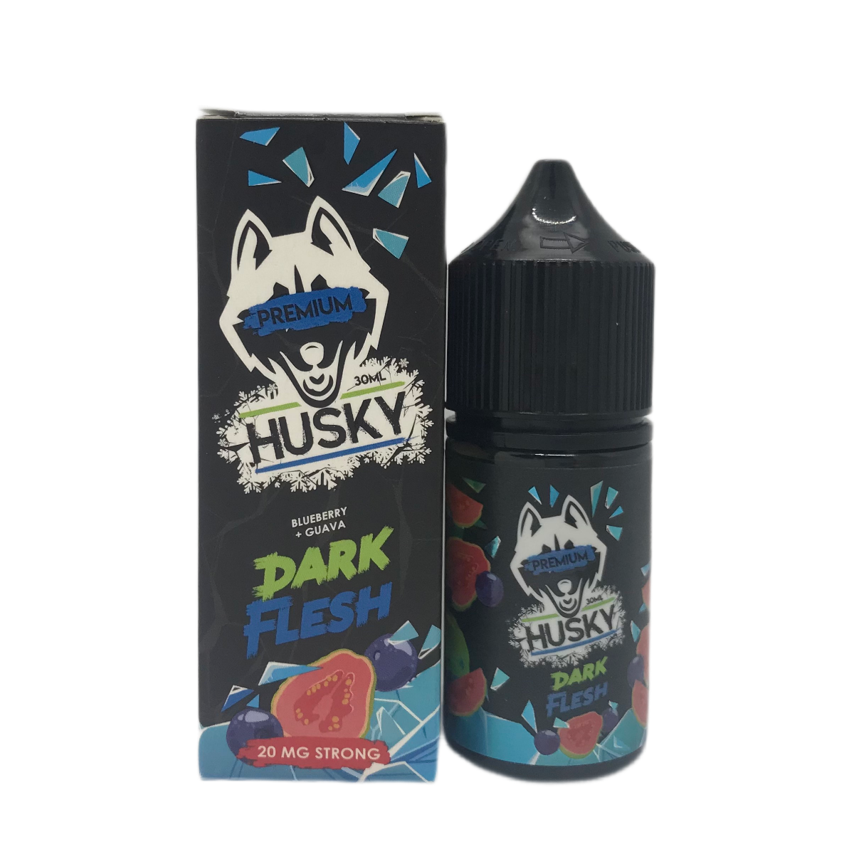 HUSKY Premium strong Ледяной микс черника гуава 30мл 2%