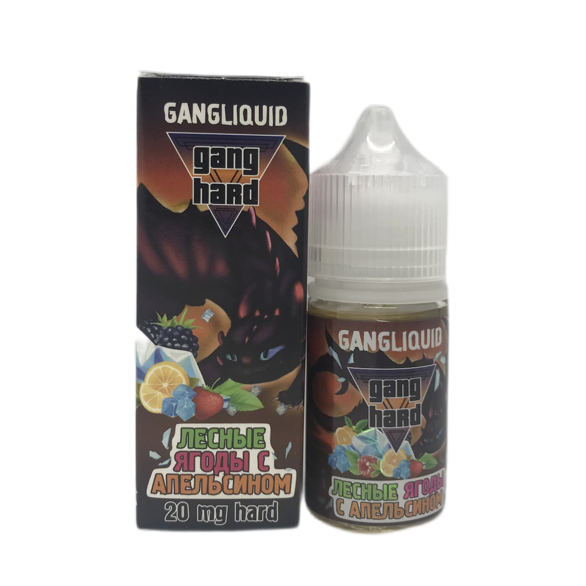 GANG HARD Лесные ягоды апельсин 30мл 2 ultra