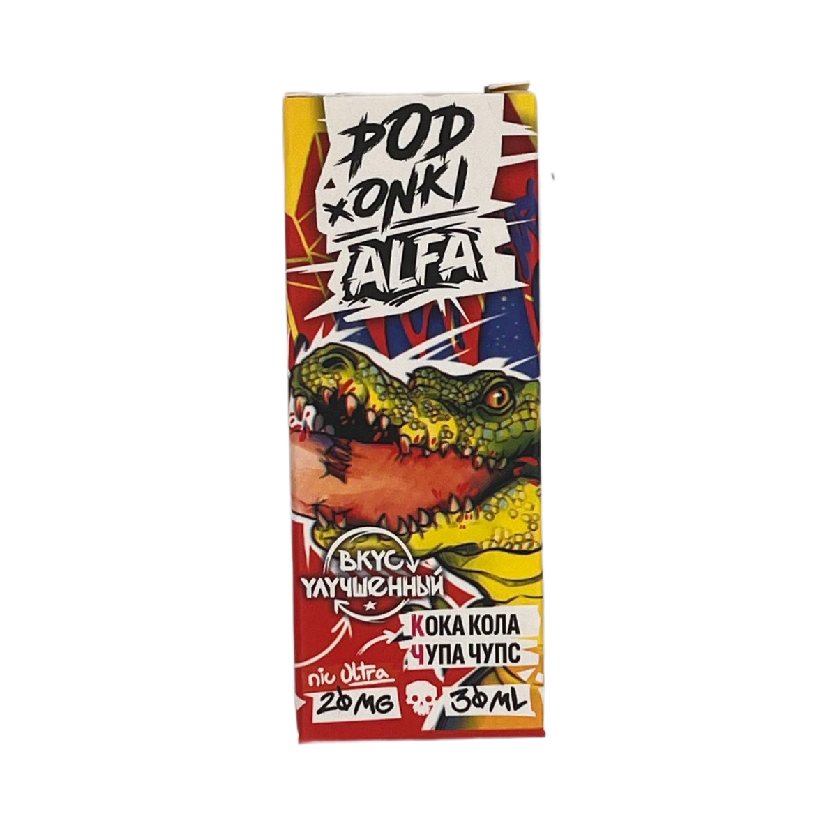 POD ONKI ALFA ULTRA Кока кола чупа чупс 30мl. 20 мг